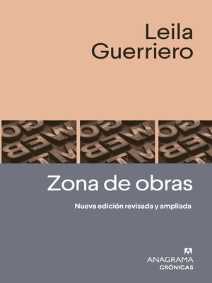 Zona de obras - ebook